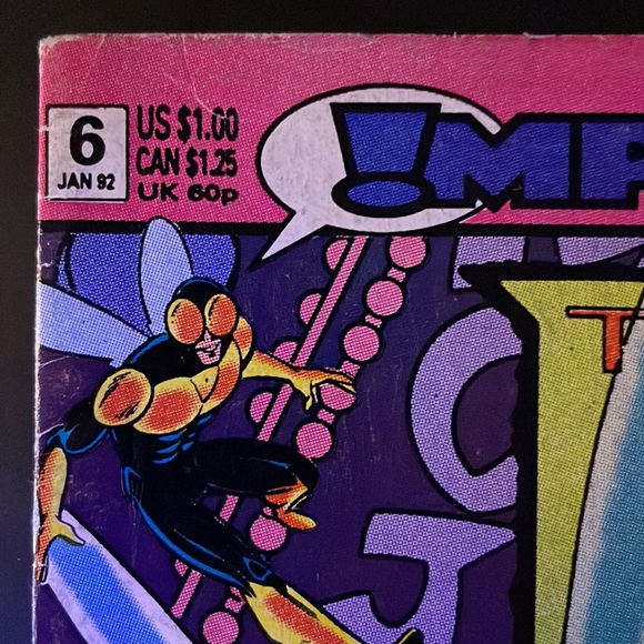 The Fly #6 1992 Comic Book The Fly Strikes Ou - Picture 2 of 4